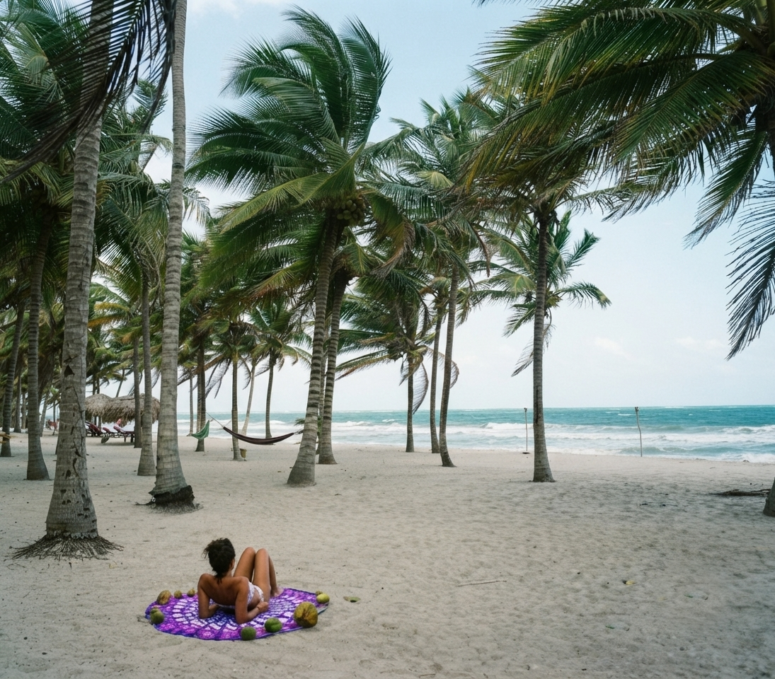 Palmeras en la playa