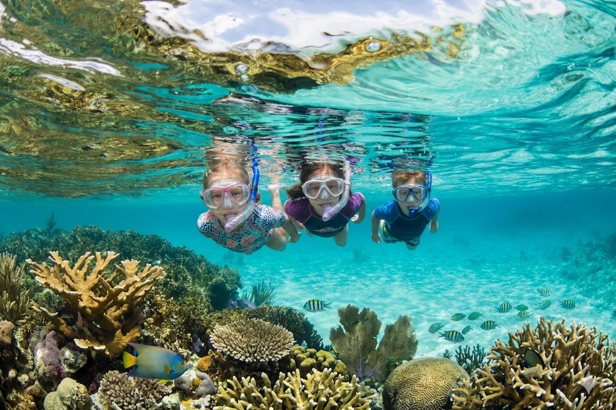 Snorkel en Playa Cristal